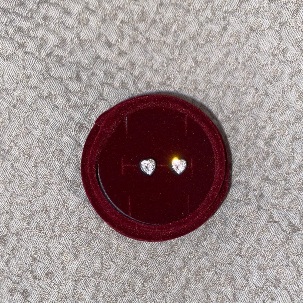 Hillberg and Birk Adore Bezel Stud Earrings